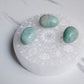 Pierre roulée amazonite naturelle vue 2